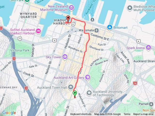 皇后鎮-飛抵奧克蘭-入住奧克蘭福朋喜來登酒店-碼頭健行午晚餐_2026.02.24