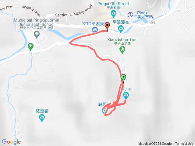 孝子山、慈母峰、普陀山