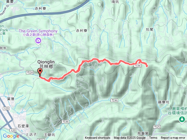 飛鳳山-牛欄窩山-下橫坑山
