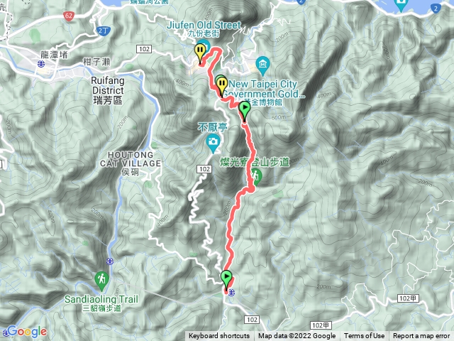 貂山、百二崁、樹梅坪古道連走