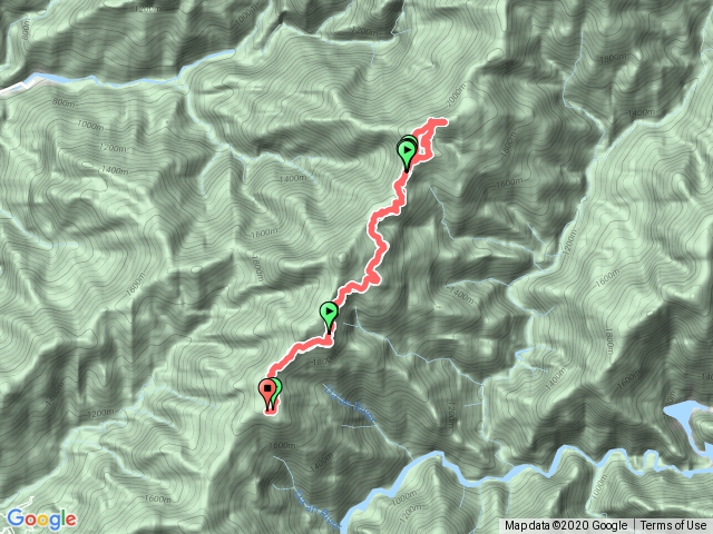 雪見北坑山登山