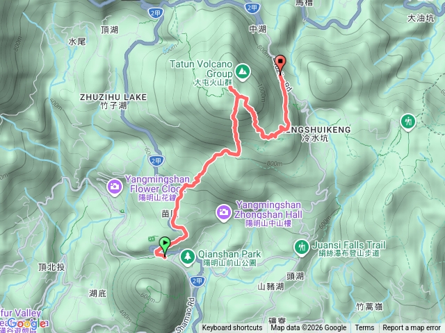 陽明山苗圃七星山東峰夢幻湖預覽圖