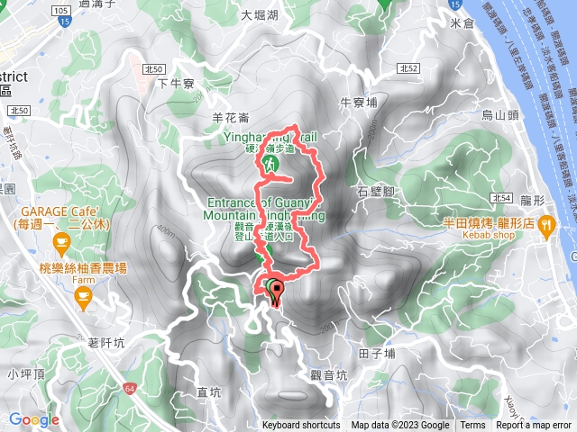 五股觀音山 北橫古道