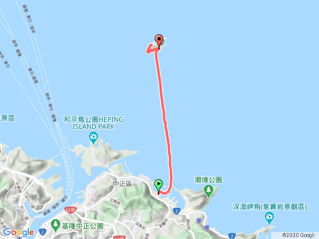 基隆嶼登島