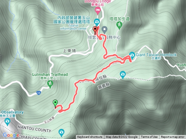 鹿林山步道