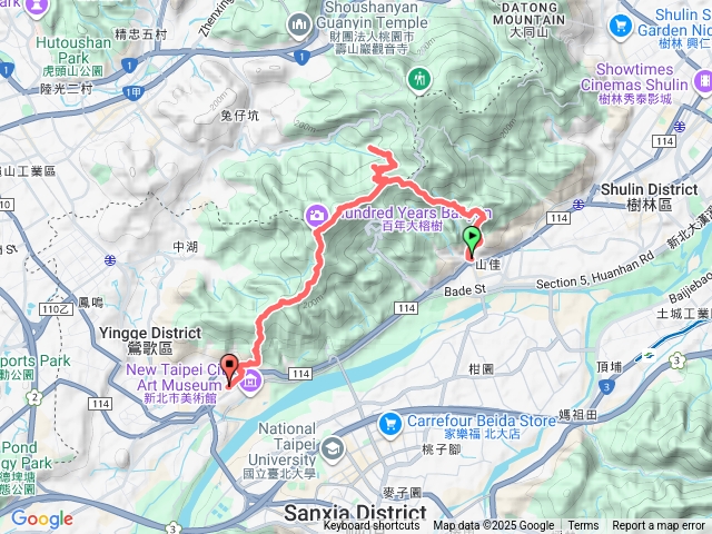 2025 12 20 北岳山鶯縱走大湖坑步道踏查