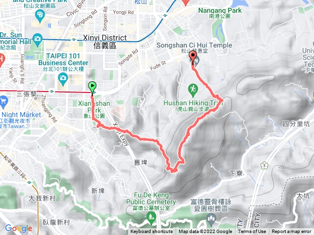 象山峰 拇指山 九五峰 虎山自然步道 慈惠堂