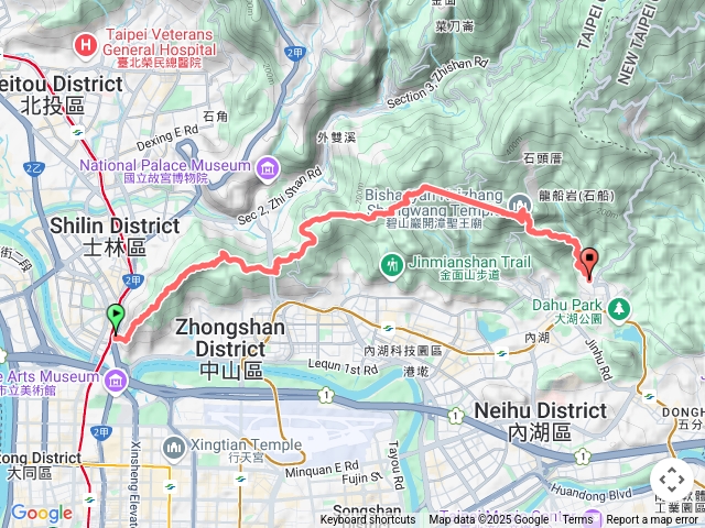 台北大縱走第五段鯉魚山大溝溪畔