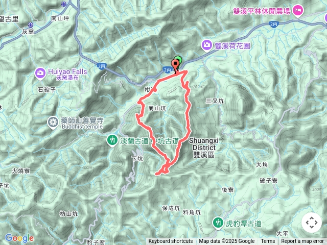 2025.6.28 (東山)外柑脚山~柑脚山~(下坑山)柑脚城山-三山連走