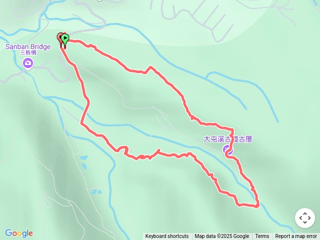 20250518竿尾崙古道、大屯溪