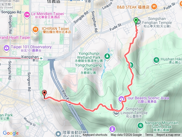四獸山夜爬