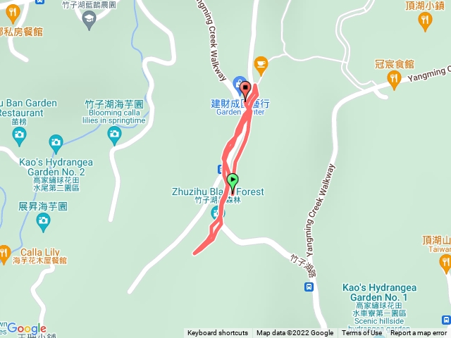 陽明山竹子湖黑森林