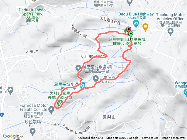 萬里長城登山步道