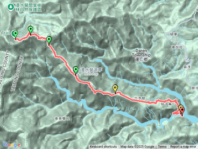 浸水營古道西進東出預覽圖
