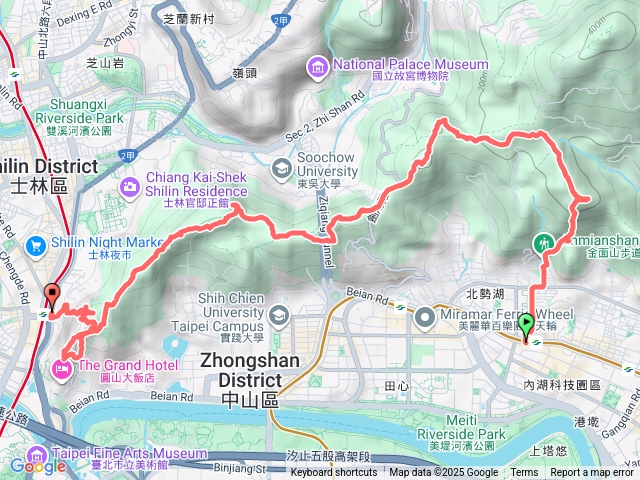 金劍縱走預覽圖