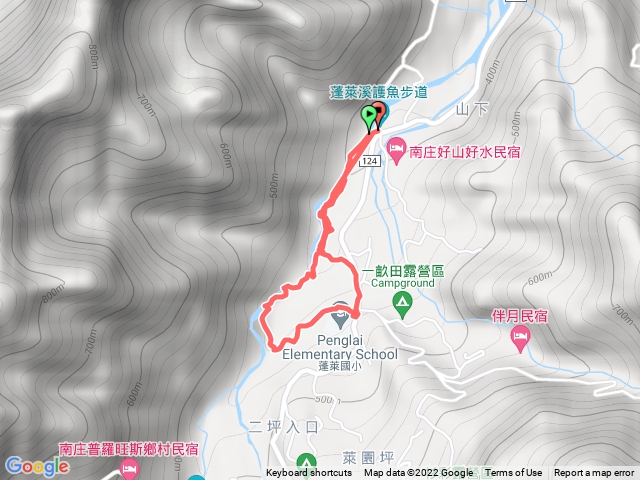 逢萊溪護魚步道
