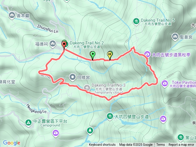 大坑2號上轉5號3號下