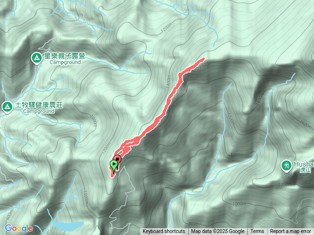 橫龍山、橫龍山北峰、腾龍山小O型