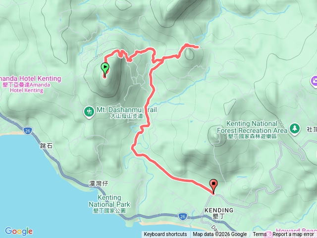 115/2/20-恆春大縱走（2）大山母山-小尖石山-大尖石山下-出墾丁路預覽圖