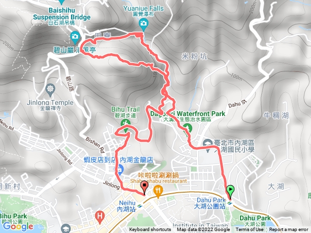 大溝溪溪畔步道_圓覺寺步道_鯉魚山步道_碧湖步道