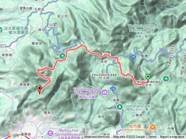 臺北天際線第六段(陽明山東西縱走)預覽圖