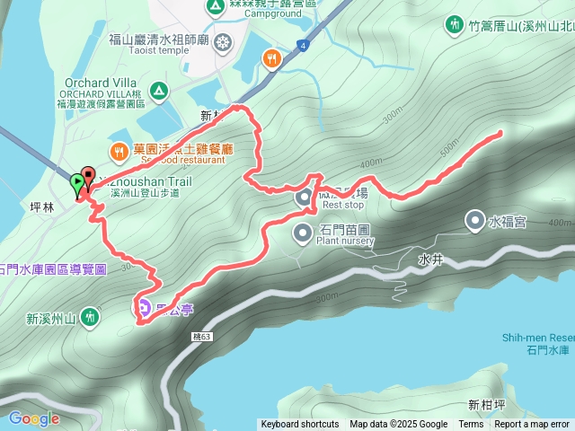 溪洲山步道預覽圖