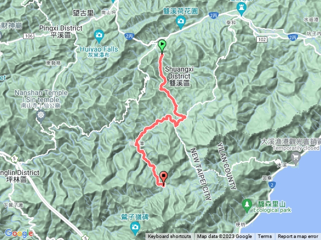 崩山坑+北勢溪+灣潭古道