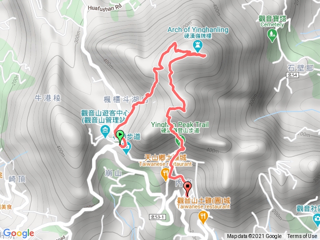 風櫃抖湖-硬漢嶺-硬漢步道入口