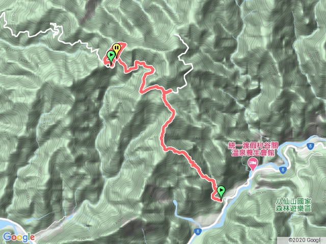 屋我尾山 ( 麗陽進，大雪山出 ) + 鳶嘴山 27.3 O 型走