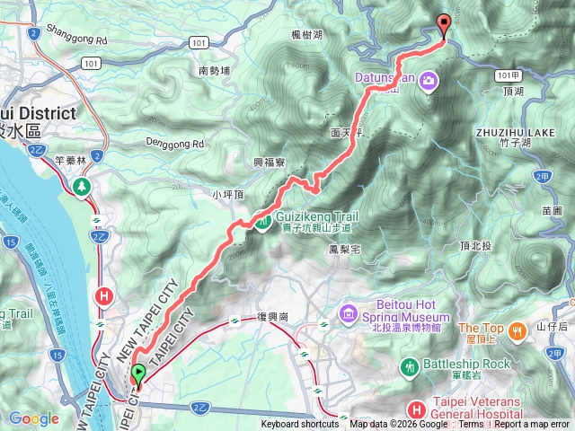 台北大縱走第1段預覽圖