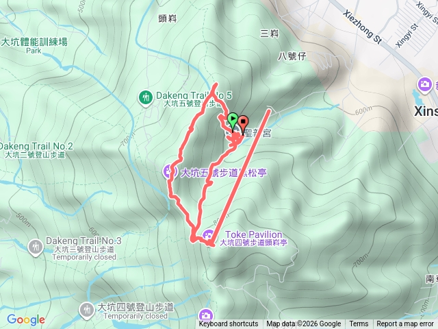 大坑五之一號步道預覽圖