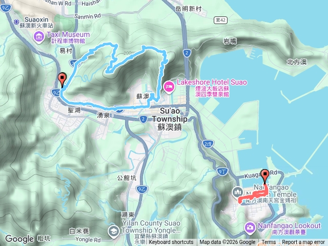 蘇澳七星嶺步道、蘇澳山連走O型＆南方澳美食漫遊預覽圖