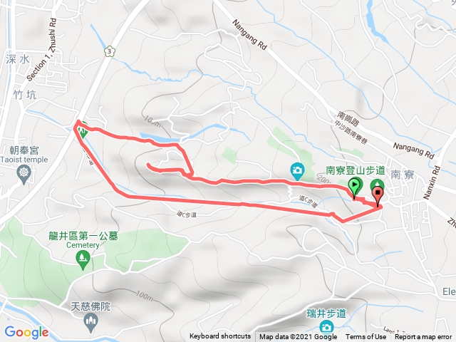 南寮竹坑登山步道