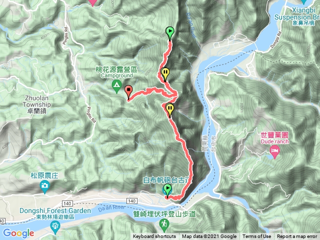 大克山走司令山