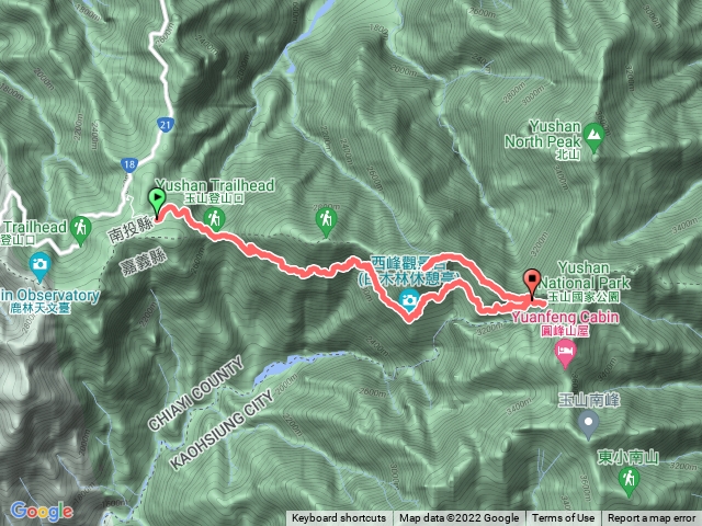 2022.04.07 登山口-排雲-玉山西峰-排雲