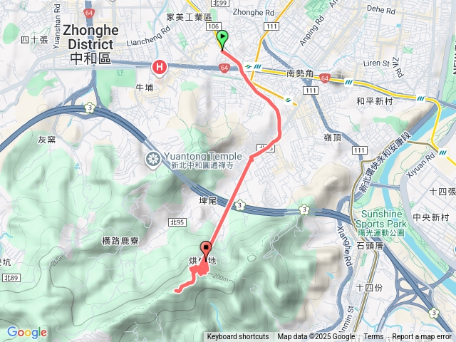 南勢角山（烘爐地山）