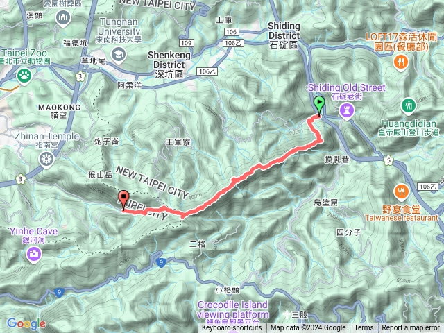 筆架連峰-石碇進草湳出