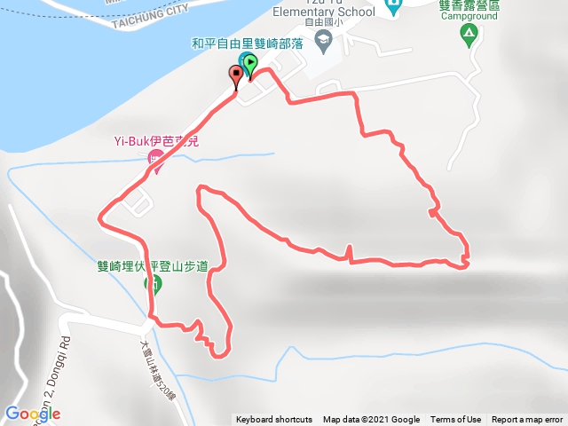 20211216 台中雙崎埋伏坪步道