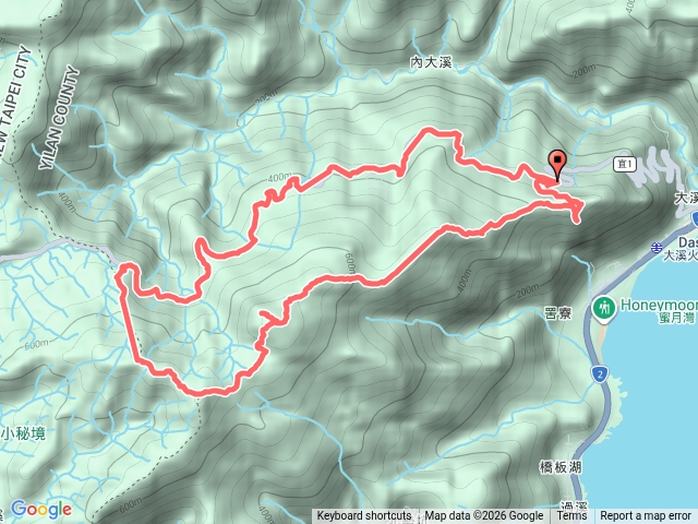 鷹石尖-七兄弟山-窖寮山-叢雲山北峰環走預覽圖