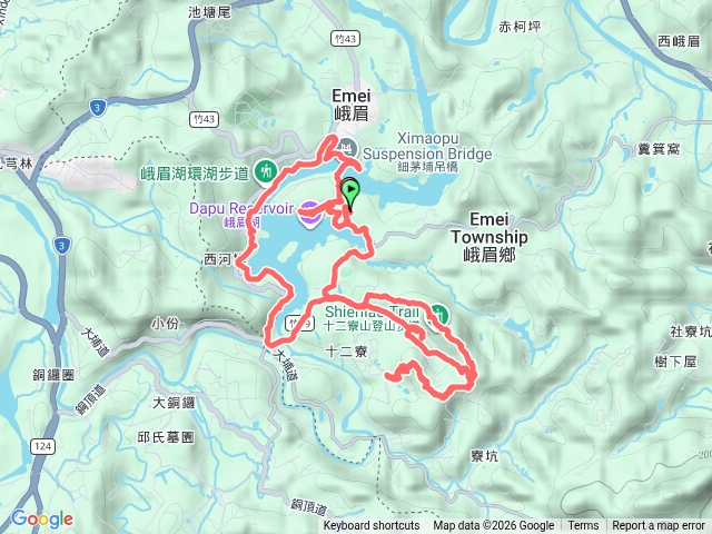 峨眉湖12寮步道