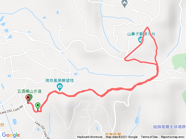 山鼻山觀景台快走