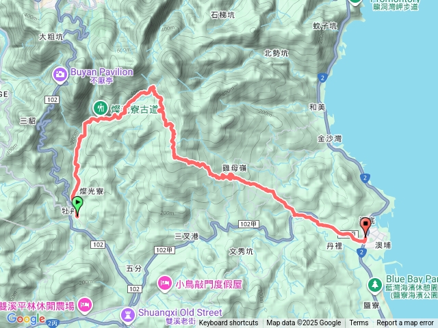 牡丹楊廷理古道澳底預覽圖