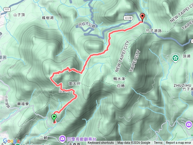 清天宮、向天山面尖山、二子坪預覽圖