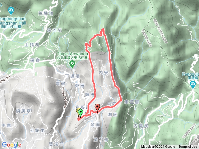 溪山派出所平等駐在所、新圳頭山、竹篙山南峰、平等駐在所