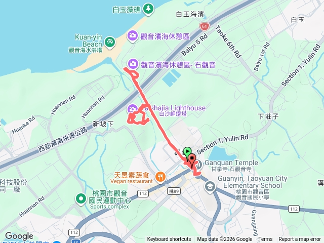 白沙岬燈塔步道預覽圖