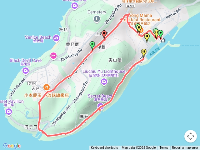 小琉球徒步-D2健走20250413