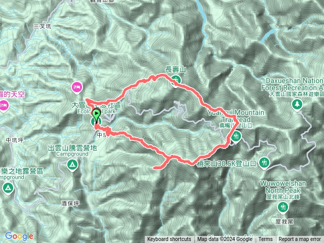 笛沙橫+傳統鳶嘴西稜全段O型預覽圖