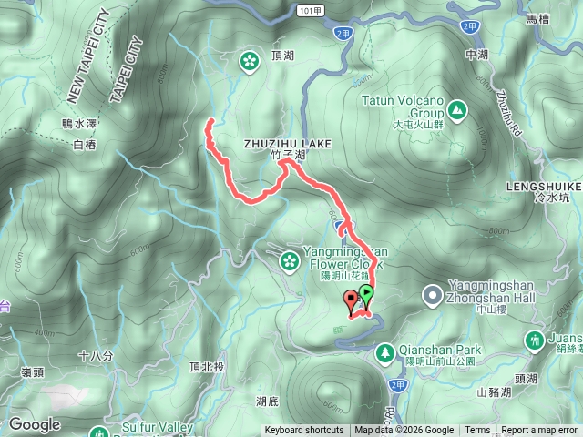 陽明山遊客中心-猴崁水圳步道