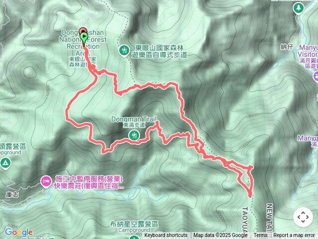 東眼山-啦卡山野路