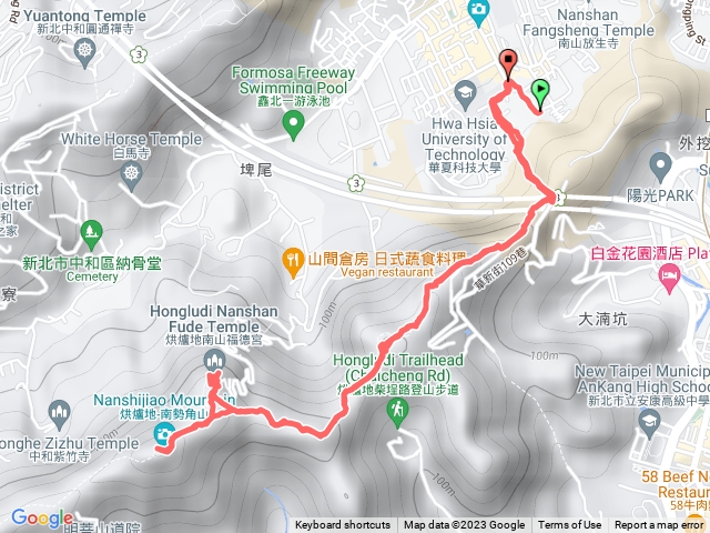 烘爐地後山華夏出發